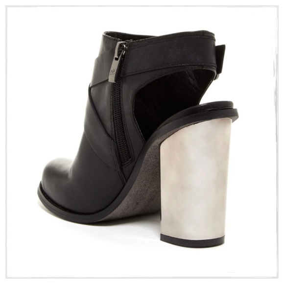 Kristin Cavallari Remi Mirrored Block Heel Booties - Picture 6 of 6